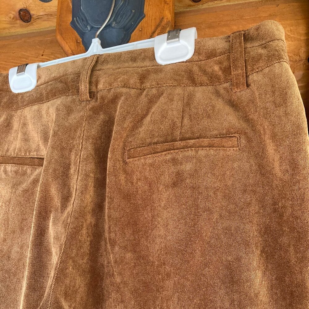 Red-Tinted Brown Corduroy Pants from Coldwater Creek Size 10
